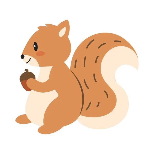 다람쥐 아이콘 — 스톡 벡터