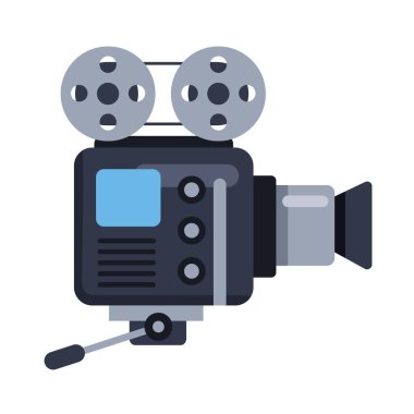 film aygıtı geleneksel vektör izole