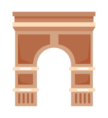 Zafer kemeri izole edilmiş simge vektörü