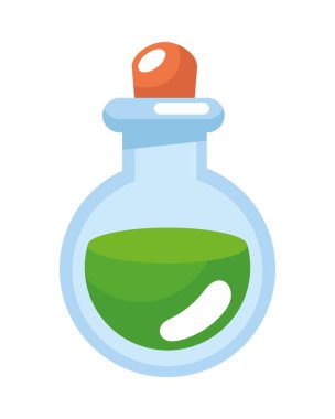 Video oyunu iksiri izole edilmiş illüstrasyon