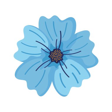 çiçek desenli tasarım izole tasarım