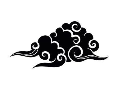 Çin Bulutu çizimi izole edildi