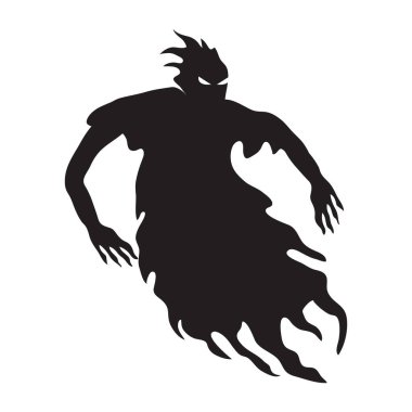 Hayalet yaratık izole bir şekilde yüzüyor.