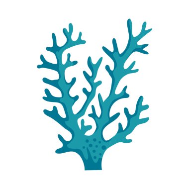 Deniz yaşamı mercan resifleri izole edilmiş.