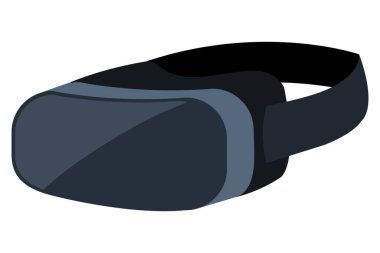 vr teknoloji aksesuar illüstrasyonu izole edildi