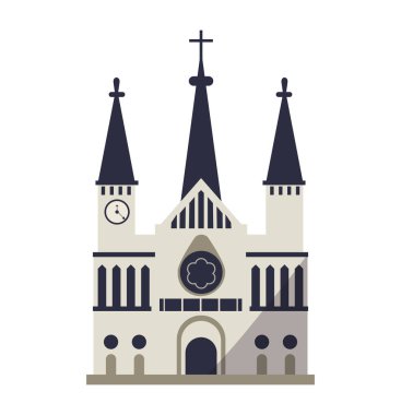 Manizales festivali Kolombiya kilise çizimi