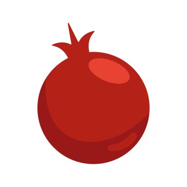 Nar meyve tasarımı illüstrasyon Vektörü