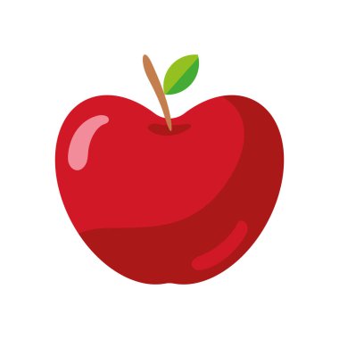 Apple meyve tasarımı illüstrasyon Vektörü