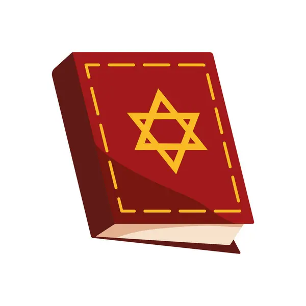 Jewish Torah Sacred Illustration Vector — Stock Vector