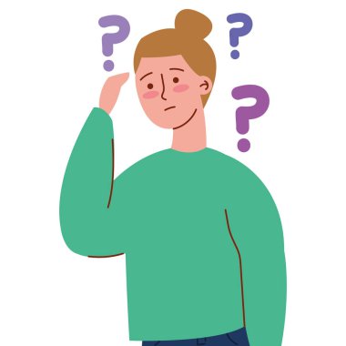 obsesif kompulsif bozukluk çizim vektörü