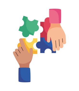 asperger bulmaca çözme vektörü izole edildi