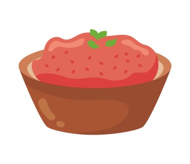 Hint garam masala vektörü izole edildi