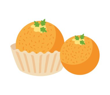 Hint gulab jamun vektörü izole edildi