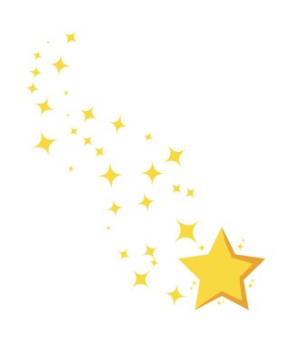 Yılbaşı ışıltılı altın resimlerini izole ettim.