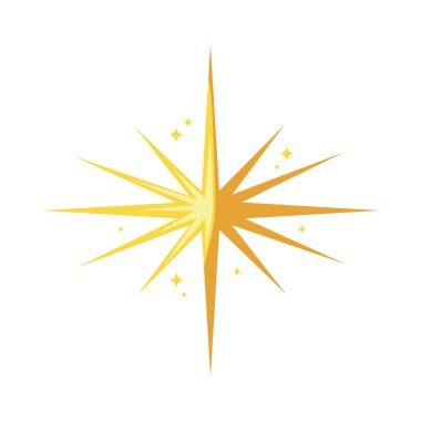 Yılbaşı ışıltılı resimli izole vektör