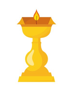 Vasant fener süslemesi izole edildi