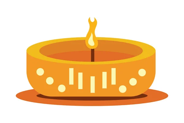 Thaipusam Candle Design Vector Isolated Royalty Free Stock Vectors