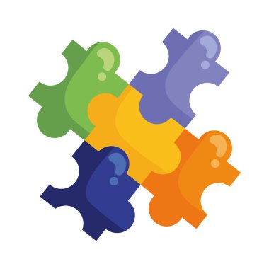 down sendromu bulmacaları vektör izole