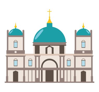 Almanya Reichstag binası izole edilmiş tasarım