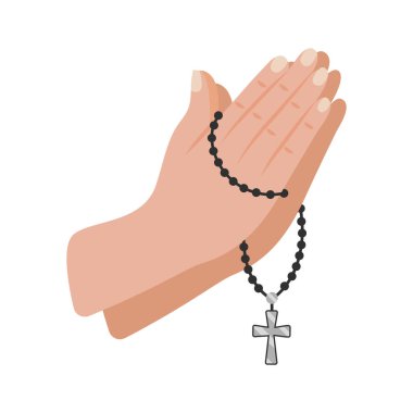 Tespih ellerde, dua izole tasarım
