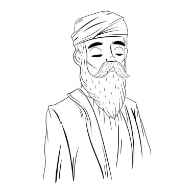 Guru nanak jayanti yıl dönümü izole edilmiş.