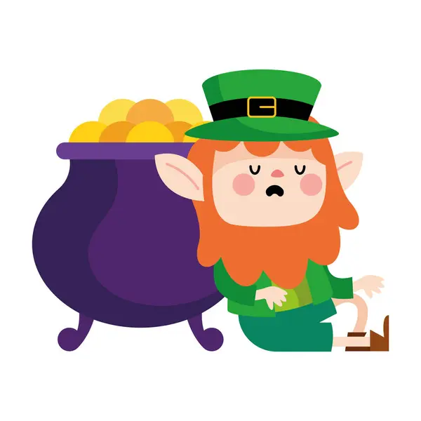 Saint Patricks Day Treasure Illustration — Stock Vector