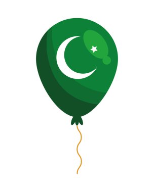 Pakistan Günü kutlama illüstrasyon vektörü