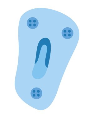 Koklear implant modern izole çizimler