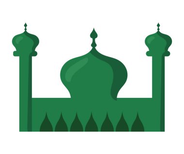 pakistan mosque design illustration vector clipart