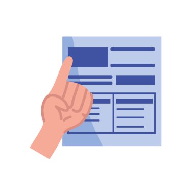 vergi günü muhasebeci illüstrasyon vektörü