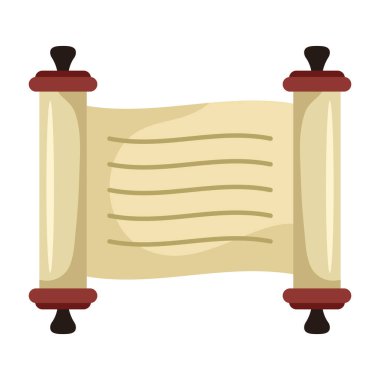 Yahudi tefillin torah illüstrasyon vektörü