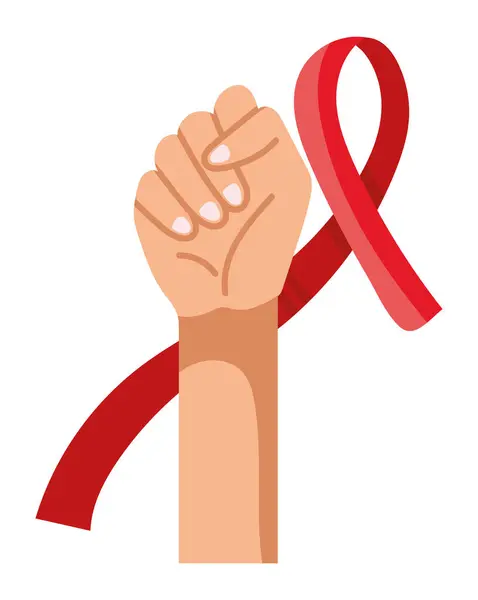 Mundial Hemofilia Día Apoyo Ilustración Vector — Vector de stock