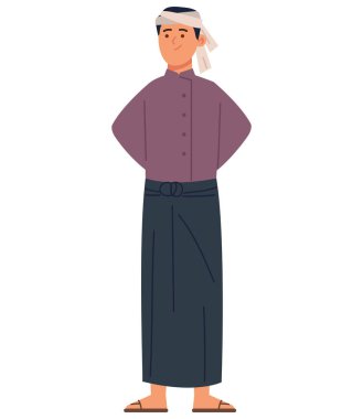 Myanmar Man izole edilmiş tasarım