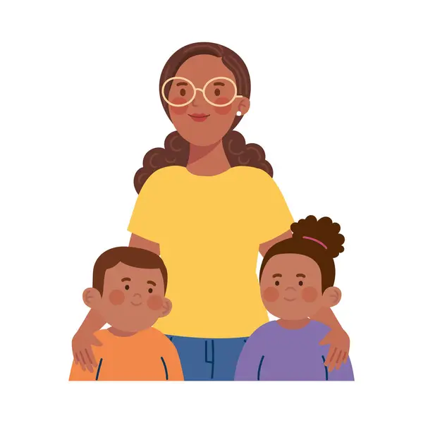Celebración Del Día Las Madres Ilustración Diseño Ilustraciones de stock libres de derechos