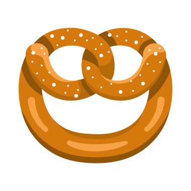 tuzlu kraker çizim vektörü