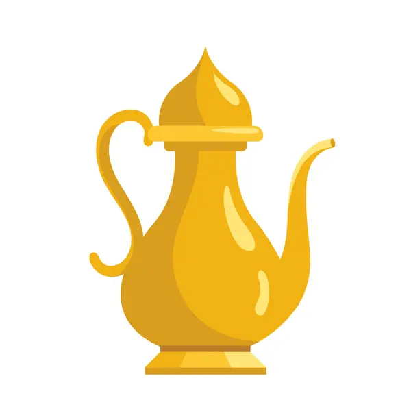 アラビア茶ポットイラストベクター ロイヤリティフリーのストックイラスト