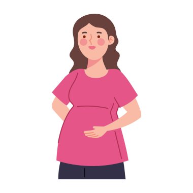 Hamile kadın izole edilmiş.