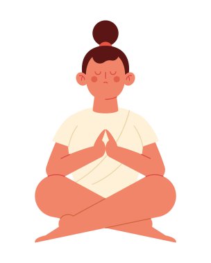 Waisak Buddha Festivalsel illüstrasyon tasarımı