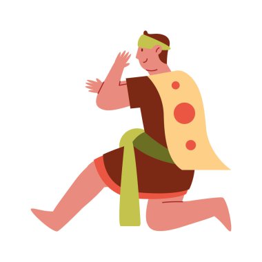 Gawai dayak yerli izole tasarım