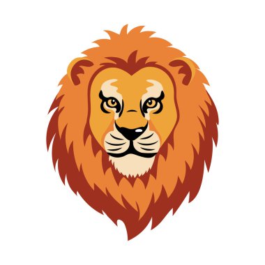 Aslan yüzlü hayvan tasarımı