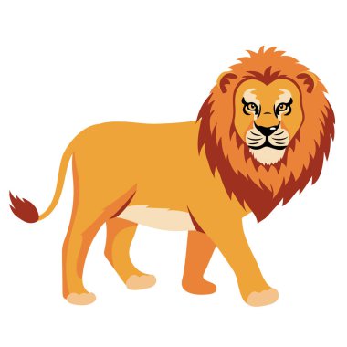 lion animal isolated isolated design clipart