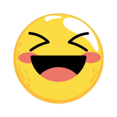 Sarı gün mutlu izole tasarım