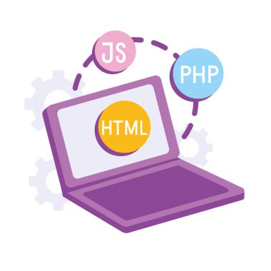 Dizüstü bilgisayarda web programlama ve kodlama ağı geliştirme