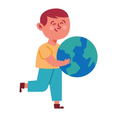 Küçük bir çocuk dünyayı izole etti.