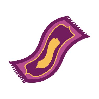 Münzevi dua için klasik Arap halısı