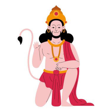 Hindistan 'ın hükümdarı Hanuman.