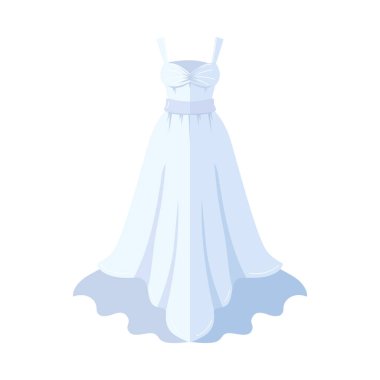 gelin gelinliği stili izole