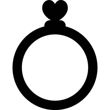 Kalp taşı takılı alyanslar.