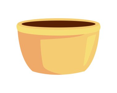 Kil kap çatal simgesi izole edildi