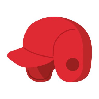 beysbol üniforması başlık simgesi izole edildi